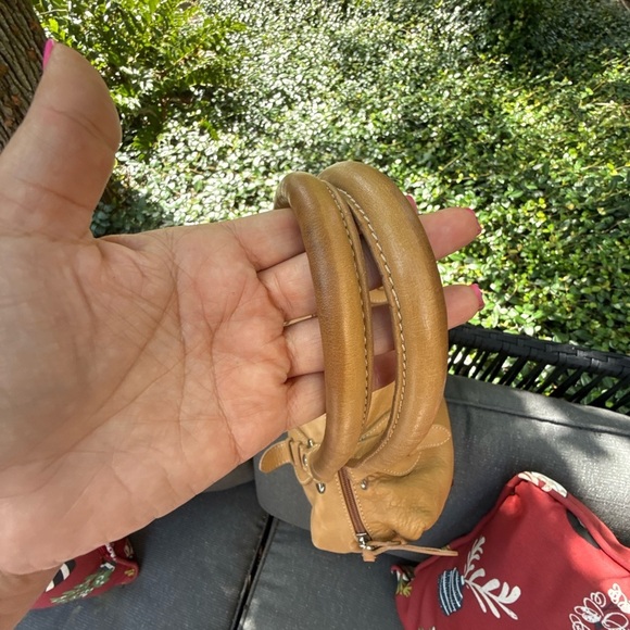 ▶️ Sundance ◀️ Catalog Lucia Satchel Italian  Leather Purse - Picture 4 of 11